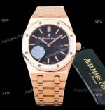 Swiss Audemars Piguet Lady Royal Oak 67650 Dark Blue Dial Watch 33mm